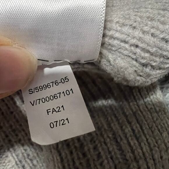 ATHLETA Spirit Wool Cashmere Wrap Cardigan Sweater Womens Gray Medium - Picture 9 of 9